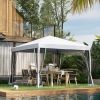 10' x 10' Pop Up Canopy Tent with Netting, Instant Gazebo, Ez up Screen House Room with Carry Bag, Height Adjustable, for Outdoor, Garden, Patio