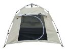 Tent, quick-opening automatic tent, waterproof and UV resistant tent, suitable for 2~3 people camping, picnic, outdoor travel tent - beige