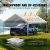 VEVOR Carport Replacement Canopy Cover 13 x 20 ft, Garage Top Tent Shelter Tarp Heavy-Duty Waterproof & UV Protected