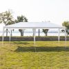 3*6m Non-Cloth PE Cloth Plastic Sprayed Iron Pipe Outdoor Party Tent White