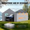 VEVOR Carport Replacement Canopy Cover Side Wall 13 x 20 ft, Garage Tent Shelter Tarp Heavy-Duty Waterproof & UV Protected