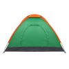 2-Person Waterproof Camping Dome Tent for Outdoor Hiking Survival Orange & Green