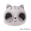 Soft Round Cat Deep Sleep Comfort In Winter Cat Bed Dog Iittle Mat Basket Small Cat Dog House Portable Pets Tent Cozy Cave Nest