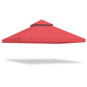 10x10ft 2T Tent Top Red (Color: as Pic)