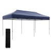 Outsunny 10' x 20' Pop Up Canopy Tent, Instant Sun Shelter with 3-Level Adjustable Height