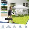 6.6 x 6.6 Feet Outdoor Pop-up Canopy Tent with UPF 50+ Sun Protection