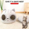 Soft Round Cat Deep Sleep Comfort In Winter Cat Bed Dog Iittle Mat Basket Small Cat Dog House Portable Pets Tent Cozy Cave Nest